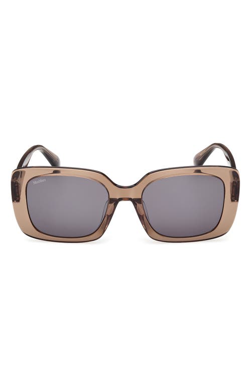 Max Mara 54mm Square Sunglasses