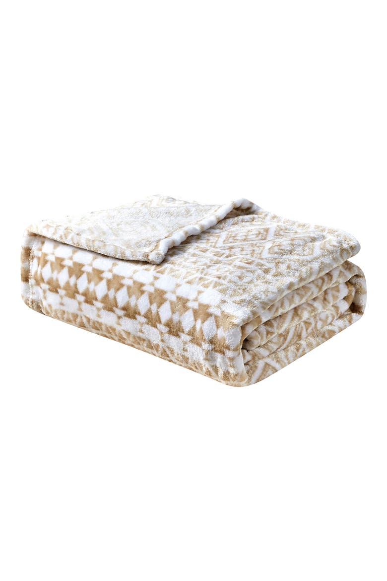 Plush Throw Blanket, Main, color, TALA