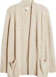 Caslon® Open Front Cardigan