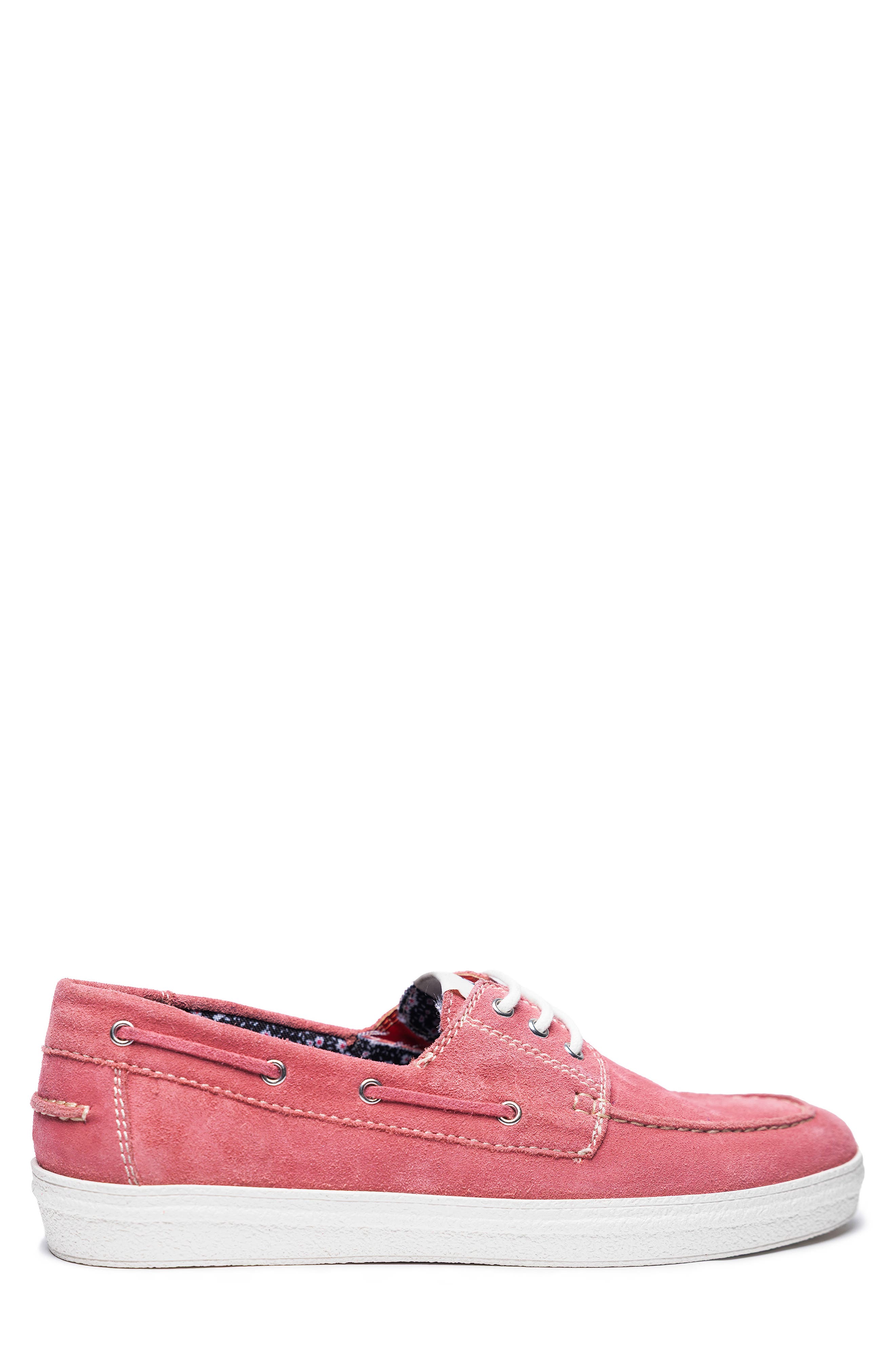 Starboard Boat Shoe, Alternate, color, NANTUCKET RED