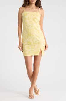 Madden Girl Floral Sequin Minidress