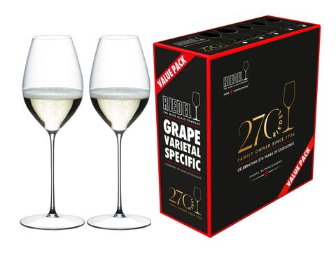 Superleggero Champagne 2 Piece Wine Glass Set
