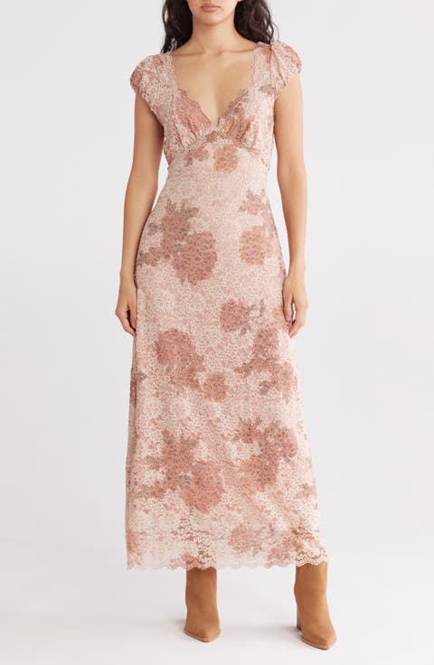 Lace Butterfly Babe Maxi Dress