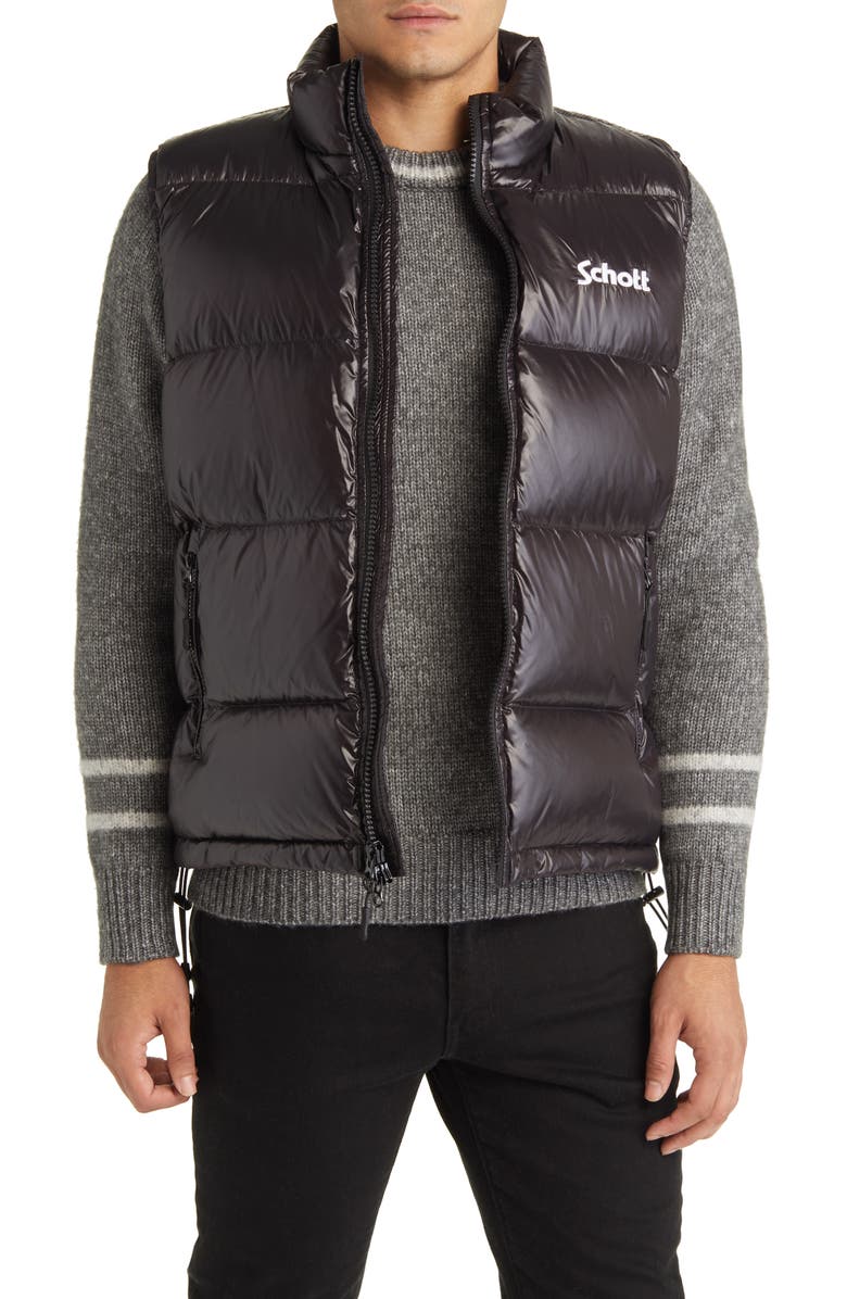 Schott NYC Nylon Down Vest | Nordstrom