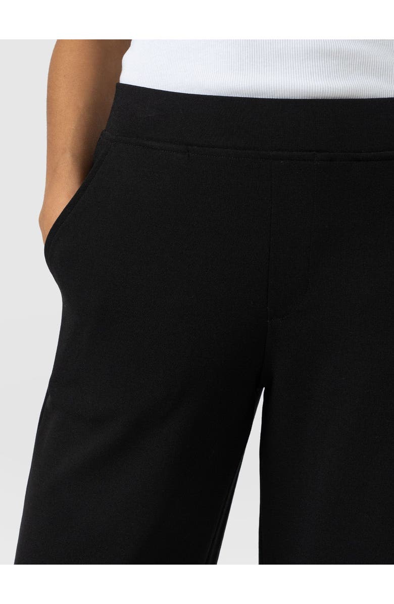 Saint + Sofia Victory Straight Leg Pant, Alternate, color, Black