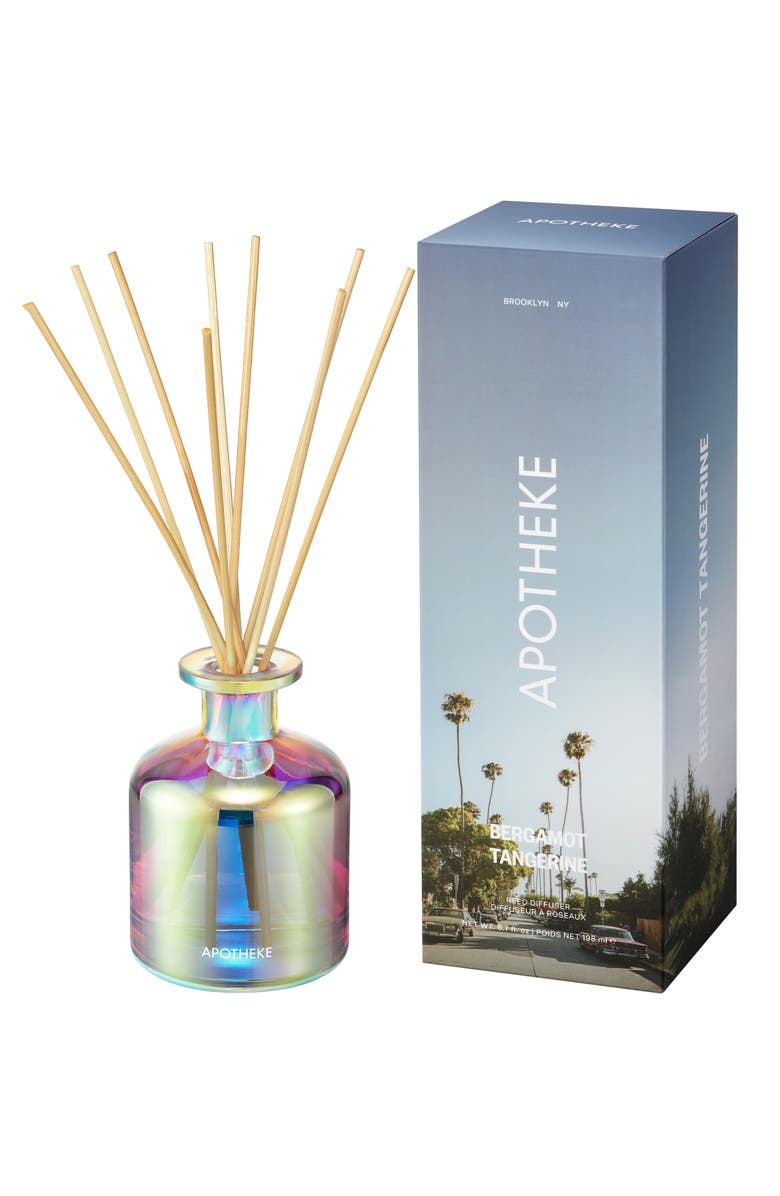 APOTHEKE Bergamot Tangerine Specialty Reed Diffuser, Main, color,