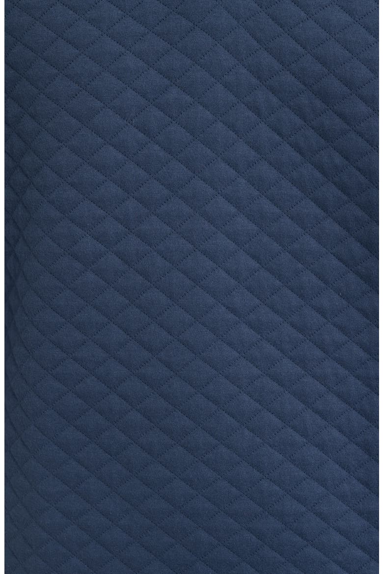 Cory Quilted Snap Placket Pullover, Alternate, color, NAVY