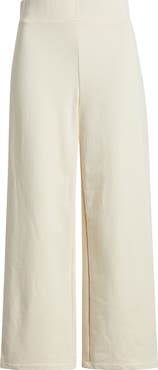 Anne Klein Pull-On Crop Wide Leg Pants