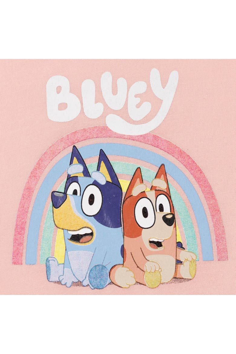 2-Piece Hoodie and Leggings Set, Alternate, color, Pink Navy Bluey Bingo