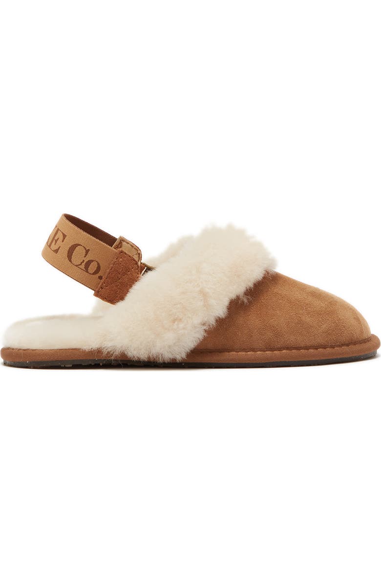 Australia Luxe Collective Genuine Shearling Slingback Mule Slipper, Alternate, color,