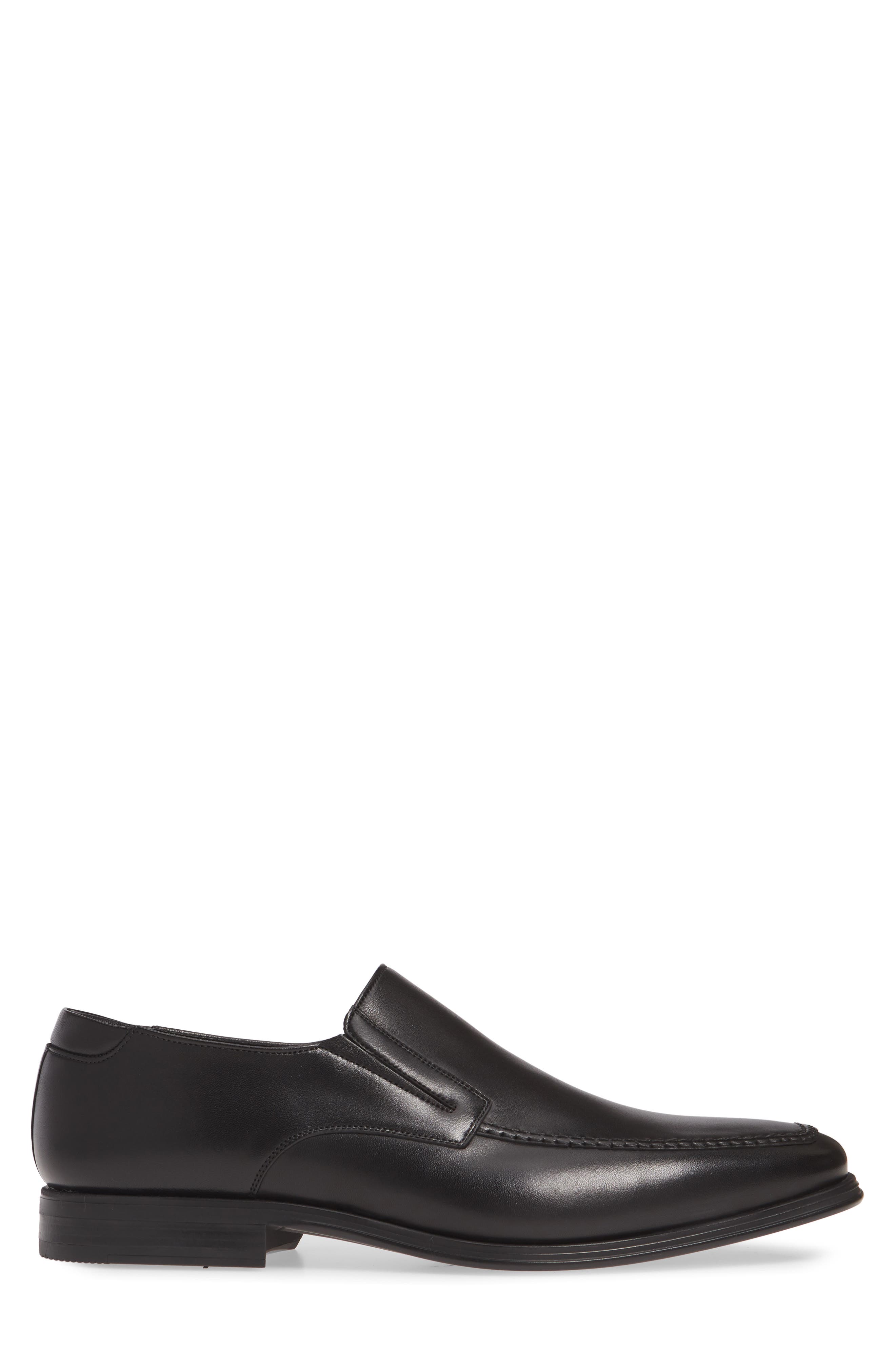 Magnanni Madrid Venetian Loafer, Alternate, color, Black