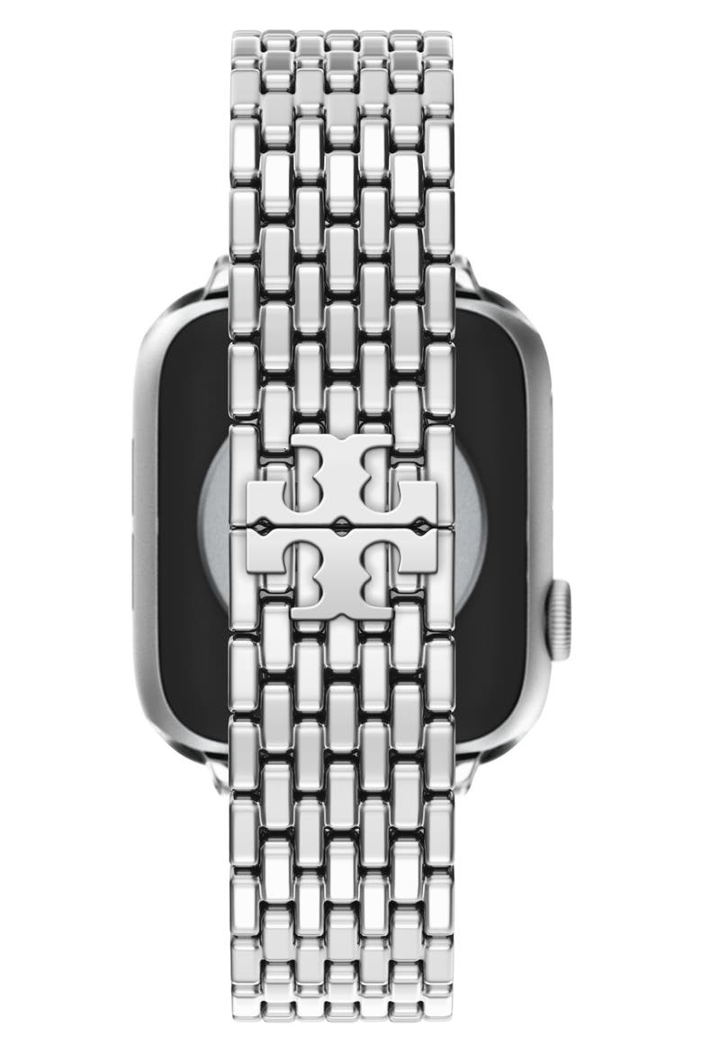 The Eleanor 18mm Apple Watch® Bracelet Watchband, Alternate, color, SILVER