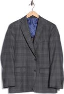 Jack Victor Elex Plaid Wool Sport Coat