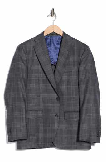 Elex Plaid Wool Sport Coat