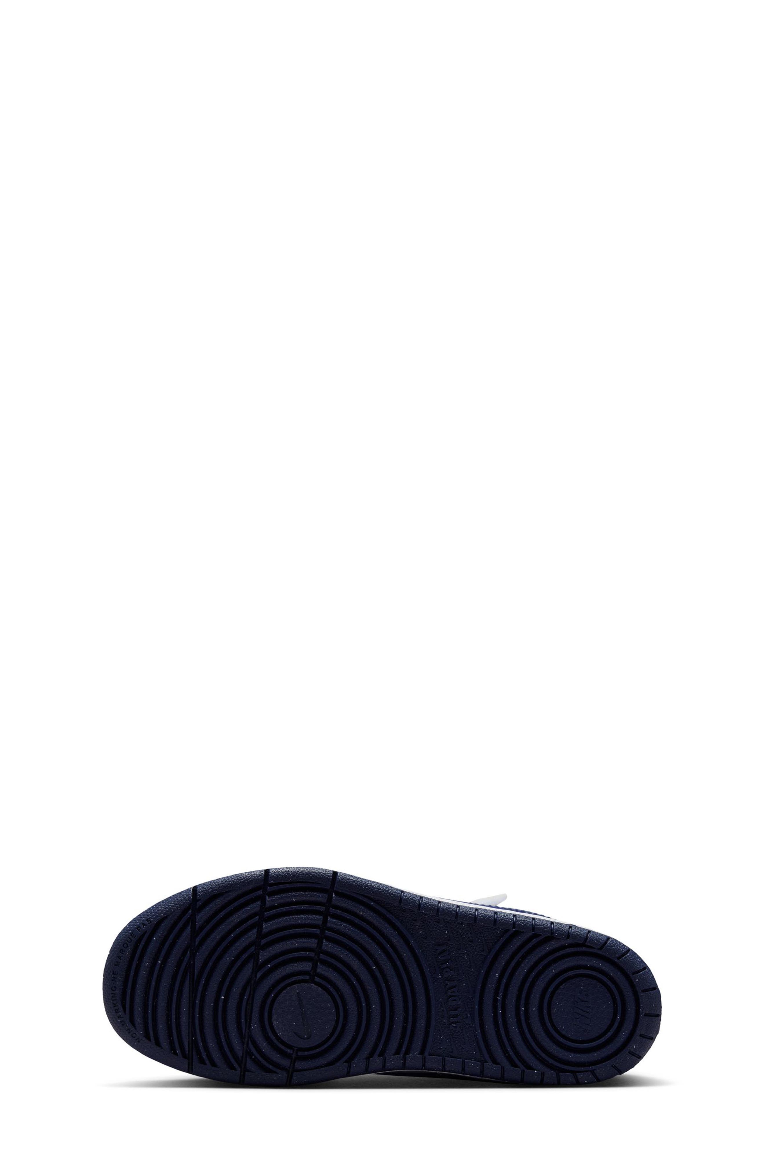 Kids' Court Borough Low Recraft Sneaker, Alternate, color, WHITE/ MIDNIGHT NAVY