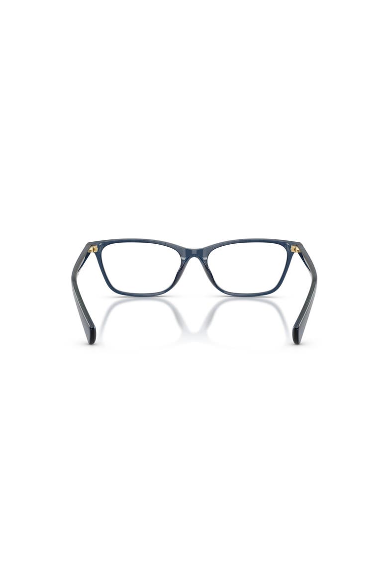 53mm Rectangle optical glasses, Alternate, color, Blue