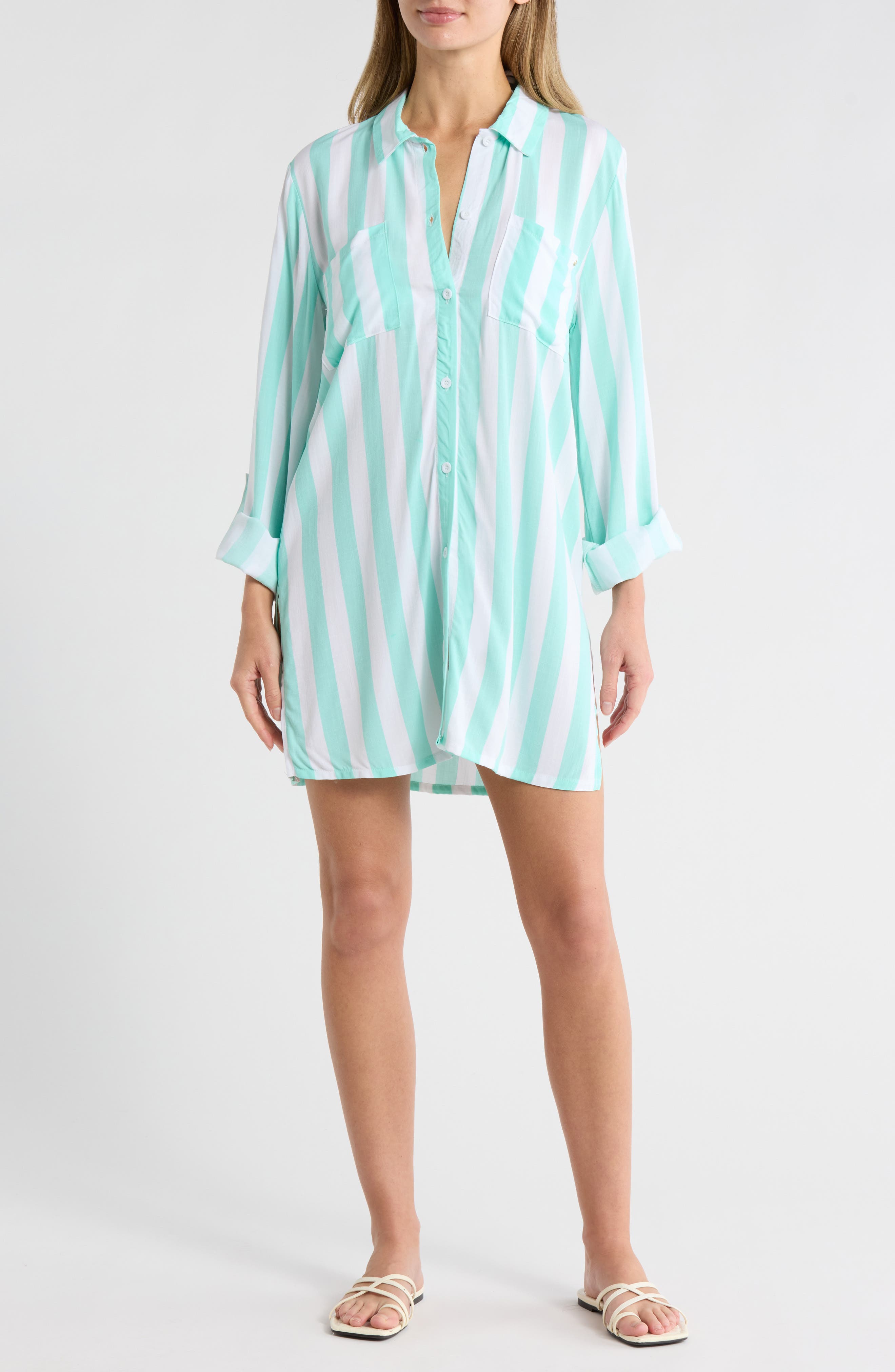 Betsey Johnson Beach Cover-Up Shirt