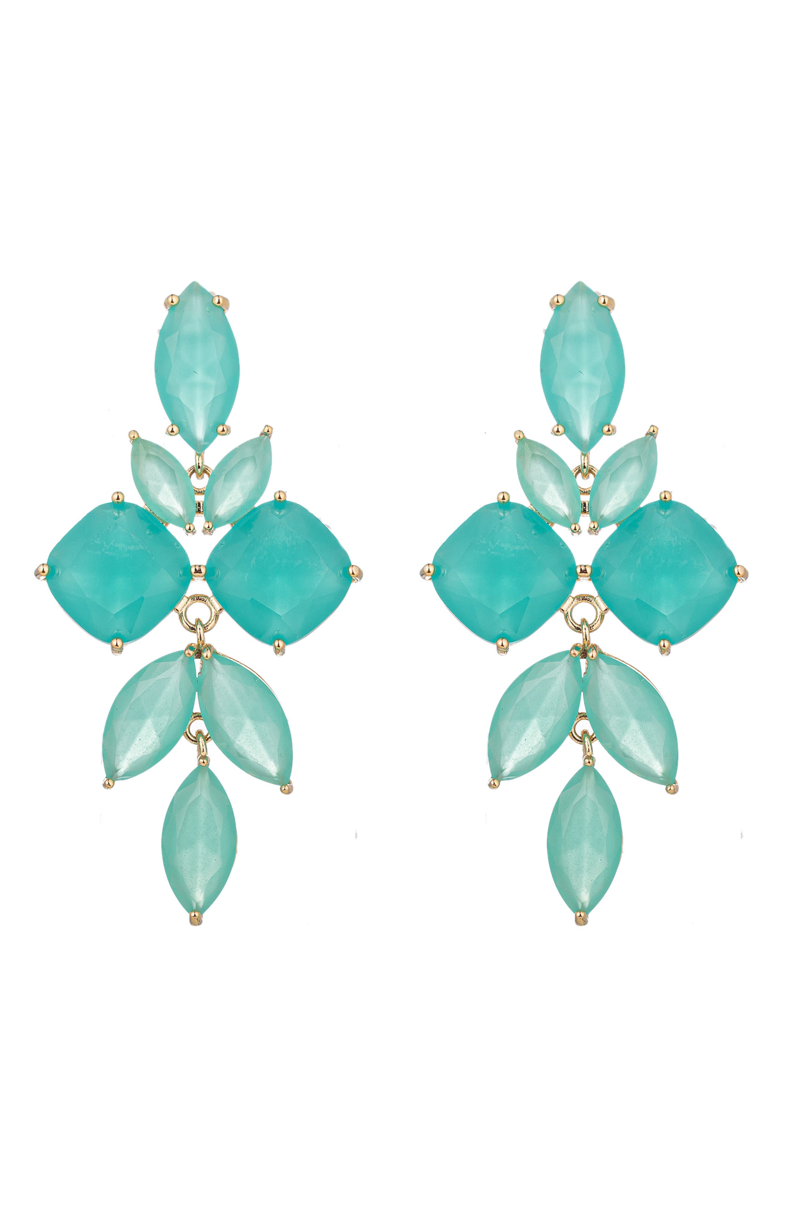EYE CANDY LOS ANGELES Penelope CZ Drop Earrings