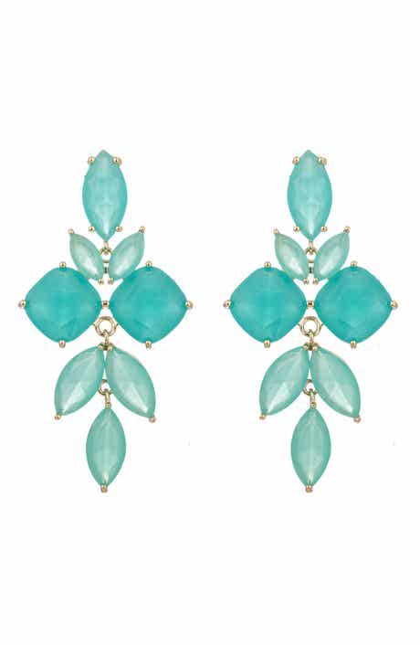 EYE CANDY LOS ANGELES Penelope CZ Drop Earrings