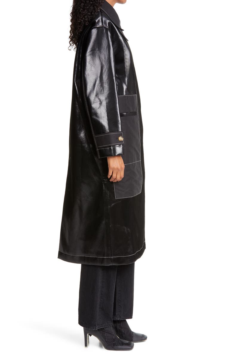 Rejina Pyo Logan Faux Leather Coat, Alternate, color,