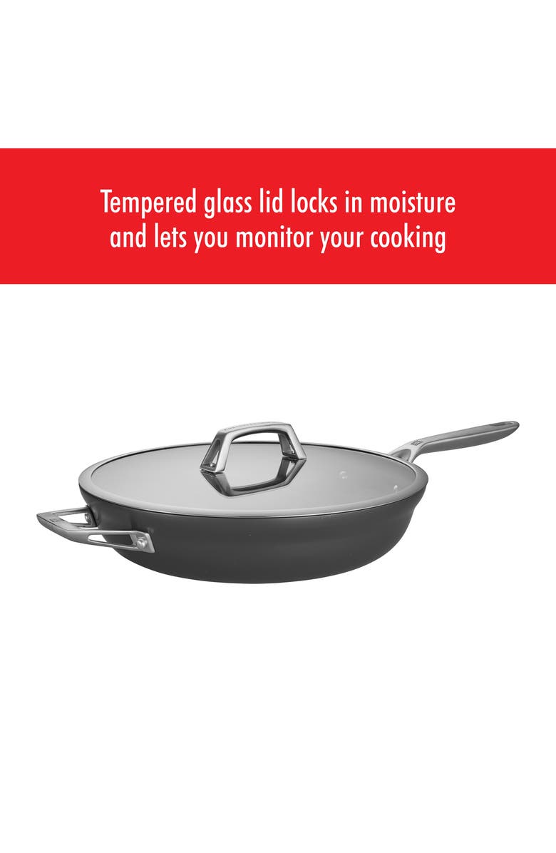 ZWILLING Motion Hard Anodized Nonstick 13-Inch Deep Fryer, Alternate, color, Matte Black