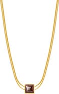 Karma and Luck Love & Cherish - Ruby Evil Eye July Birthstone Necklace