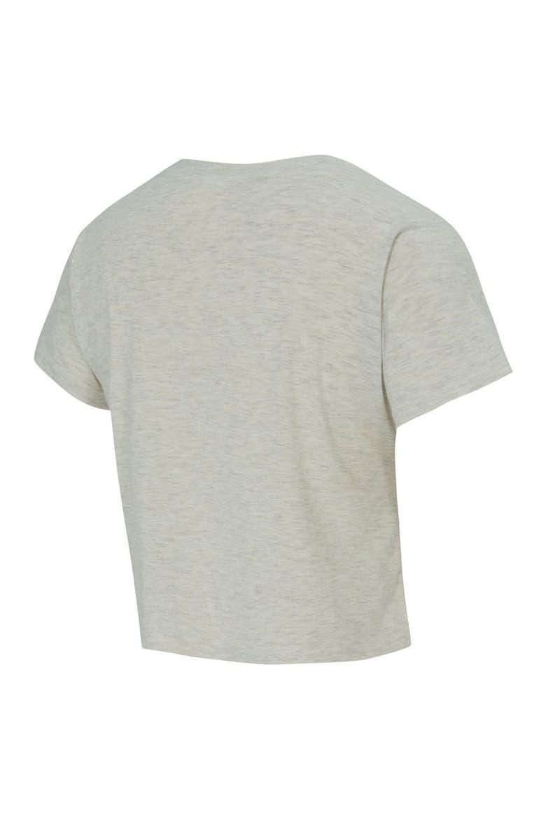 Women's Concepts Sport Cream Detroit Tigers Birch Cropped T-Shirt, Alternate, color, Cream