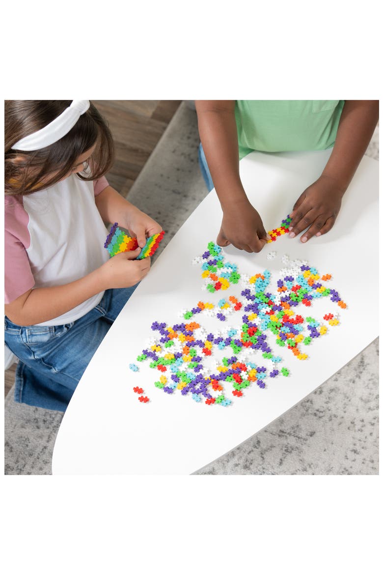 Rainbow Mix 70-Piece Tube Building Set, Alternate, color, MULTI