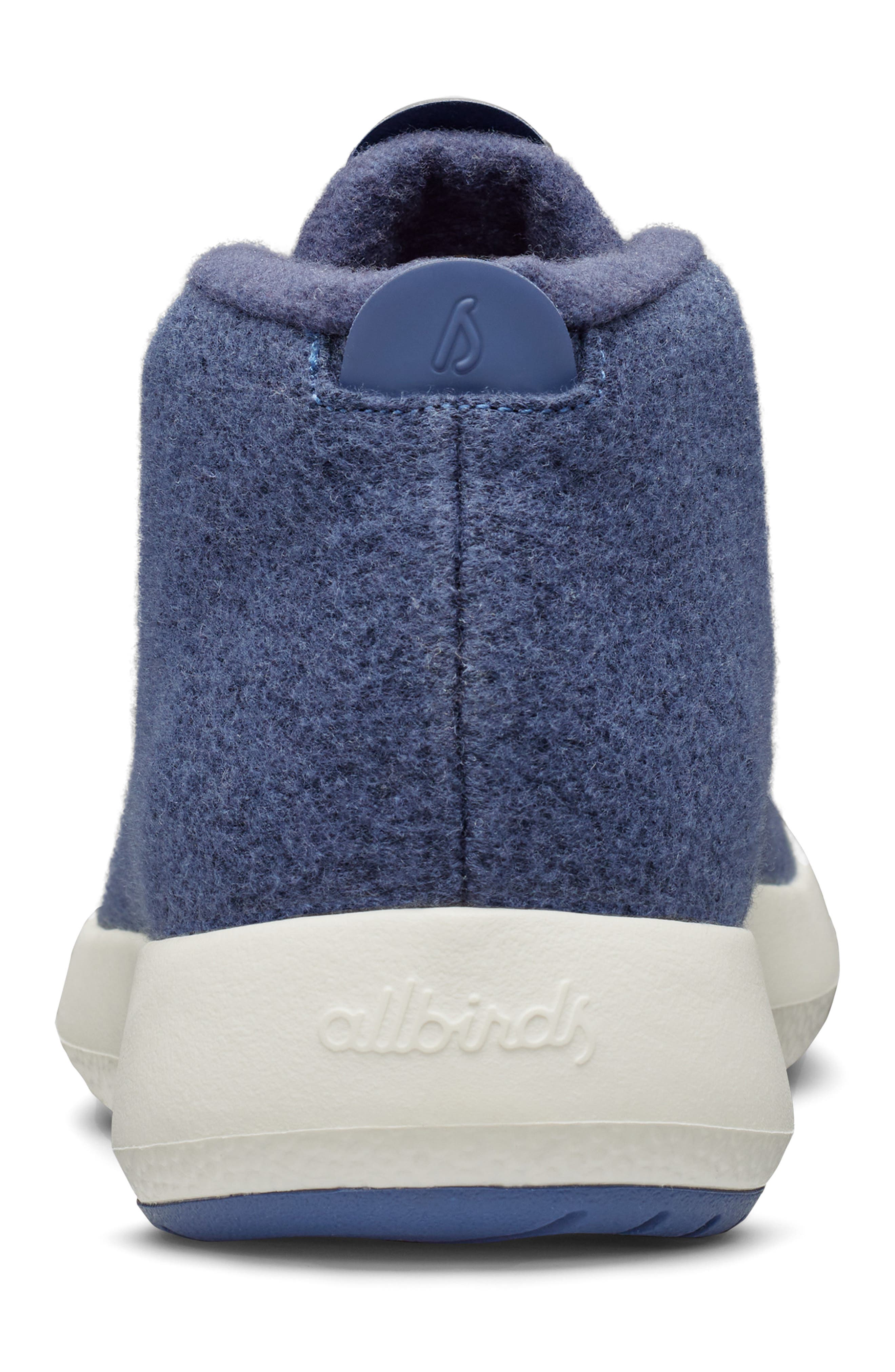 Allbirds Mizzle Wool Runner Water Repellent Sneaker, Alternate, color, Hazy Indigo/ Natural White