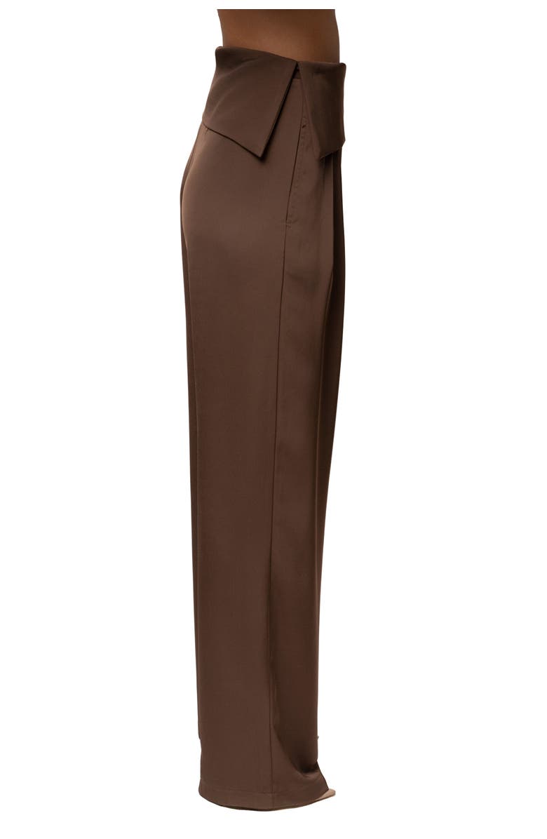 JLUXLABEL Executive Trousers, Alternate, color, Chocolate
