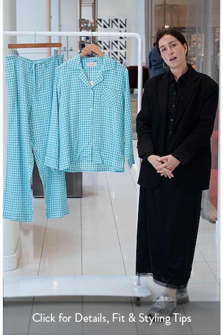 Seersucker Gingham Pajamas video