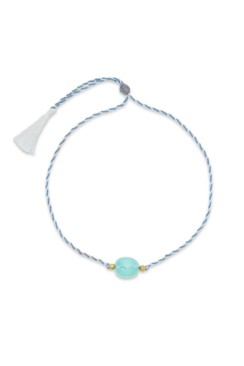 Aquamarine Chota Cord Necklace, Main, color, Aquamarine