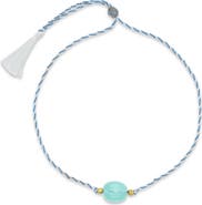 Iaia Caravan Aquamarine Chota Cord Necklace