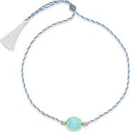 Iaia Caravan Aquamarine Chota Cord Necklace