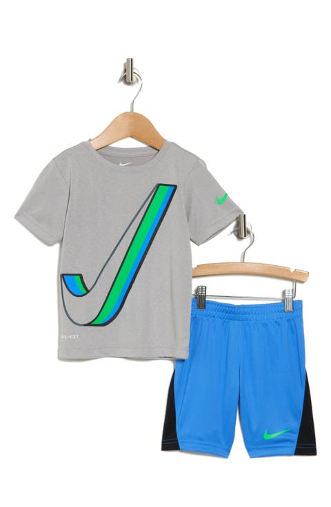 Dri-FIT T-Shirt & Shorts 2-Piece Set (Little Boys)