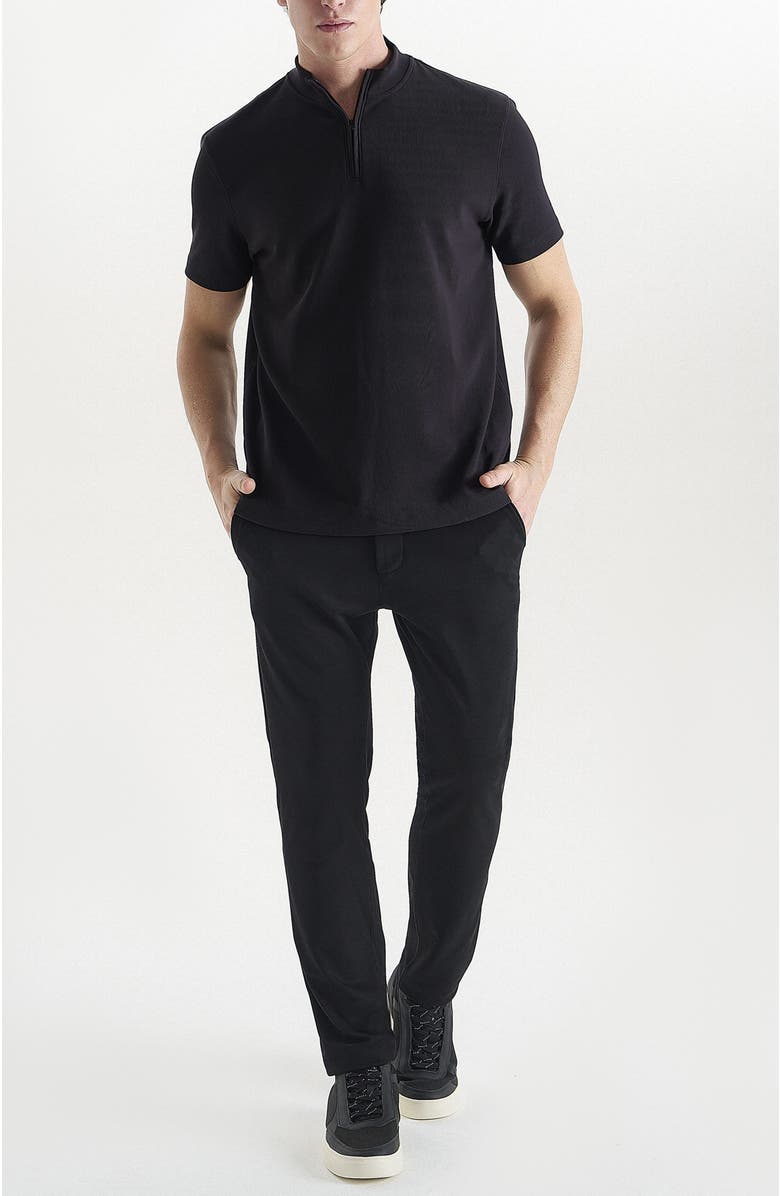 URBAN PERFORMANCE High Neck Tech T-Shirt with UV Protection, Alternate, color, Black