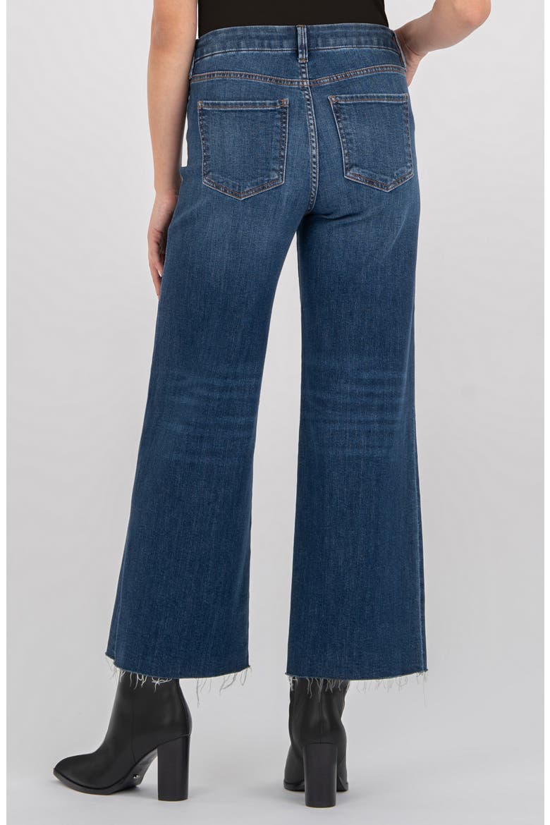 Raw Hem Wide Leg Jeans, Alternate, color, INEXHAUSTABLE