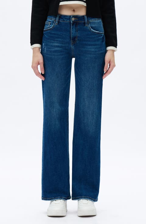 ★E.B.M★ Basic Wide Fit Pants EMO4WPT110 BP. Wide Leg Fleece Pants | Nordstrom