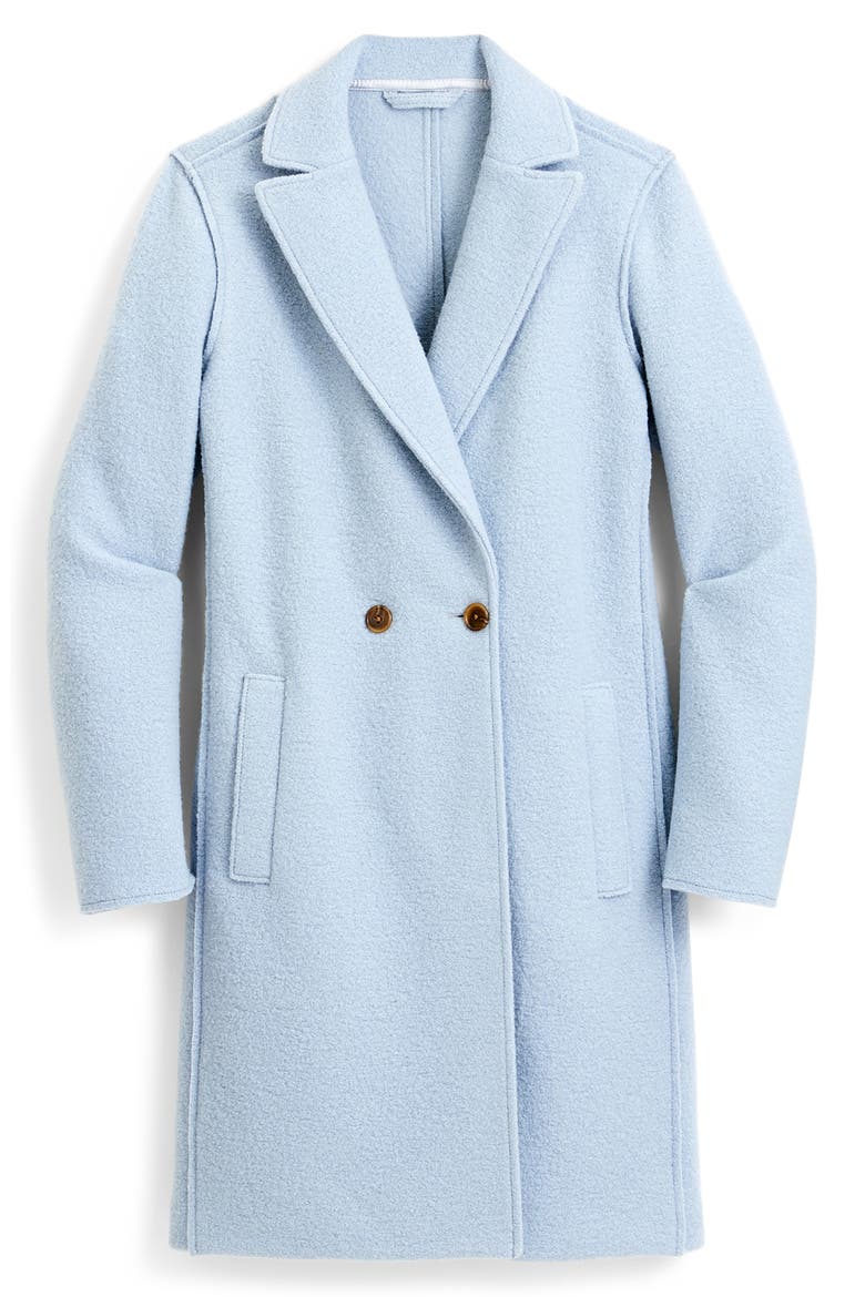 Daphne Boiled Wool Topcoat, Alternate, color, WOOL ICY MOUNTAIN BLUE