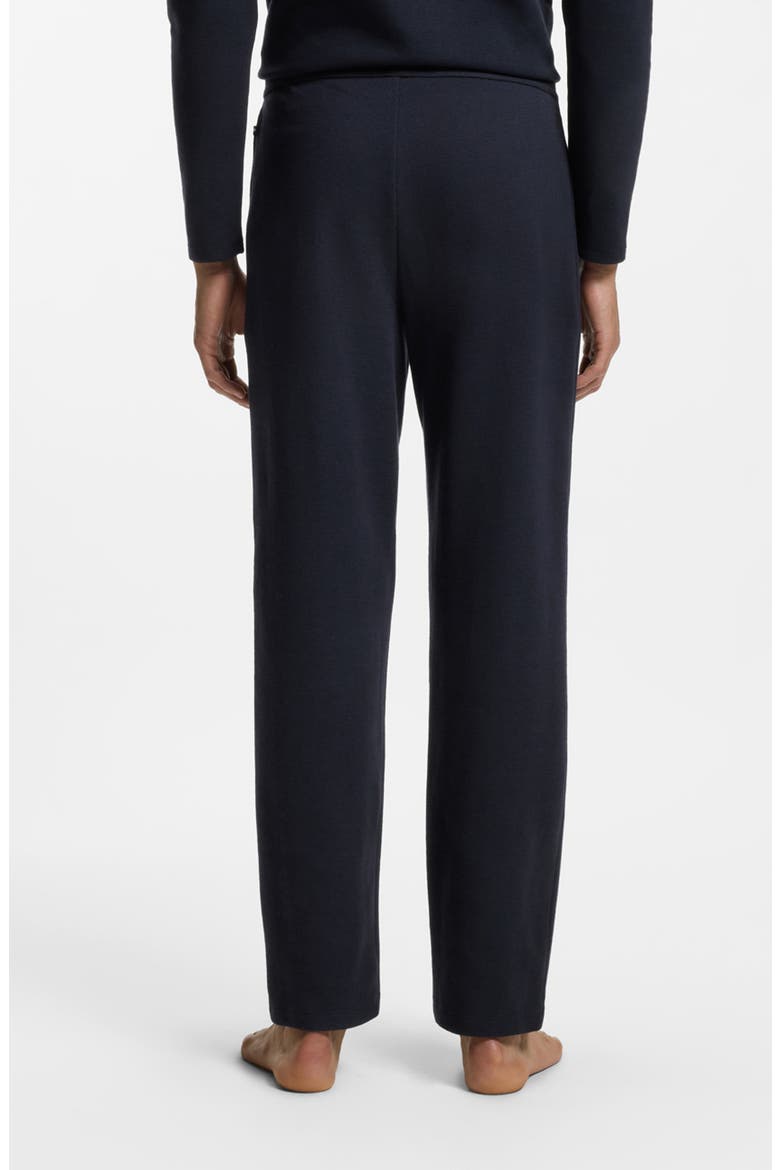 Waffle Knit Lounge Pants, Alternate, color, DARK BLUE