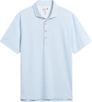 johnnie-O Poppy Microfloral Print PREP-FORMANCE Golf Polo