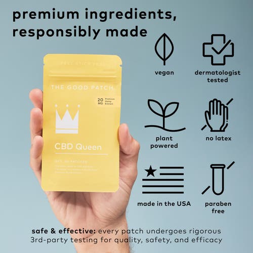The Good Patch Cbd Queen Wellness Patch
