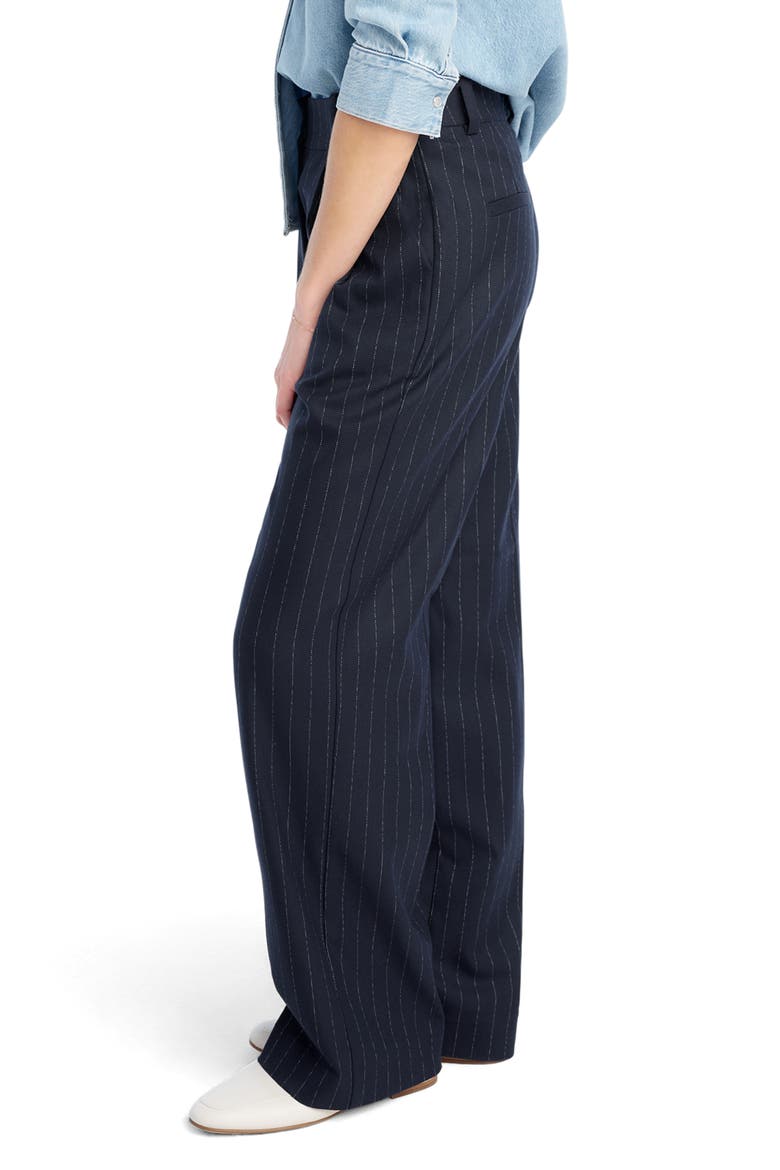 The Favorite Pinstripe Pants, Alternate, color, NAVY PINSTRIPE