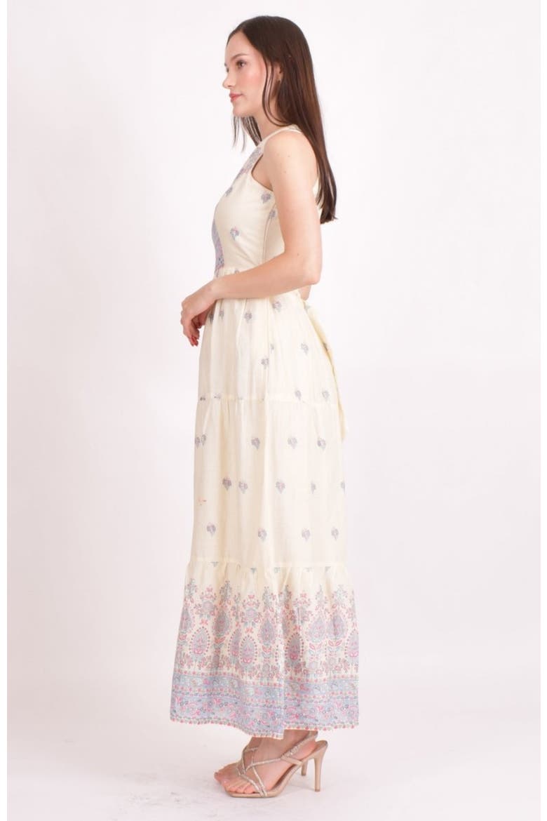 Caitlin Cotton Maxi Sundress, Alternate, color, White