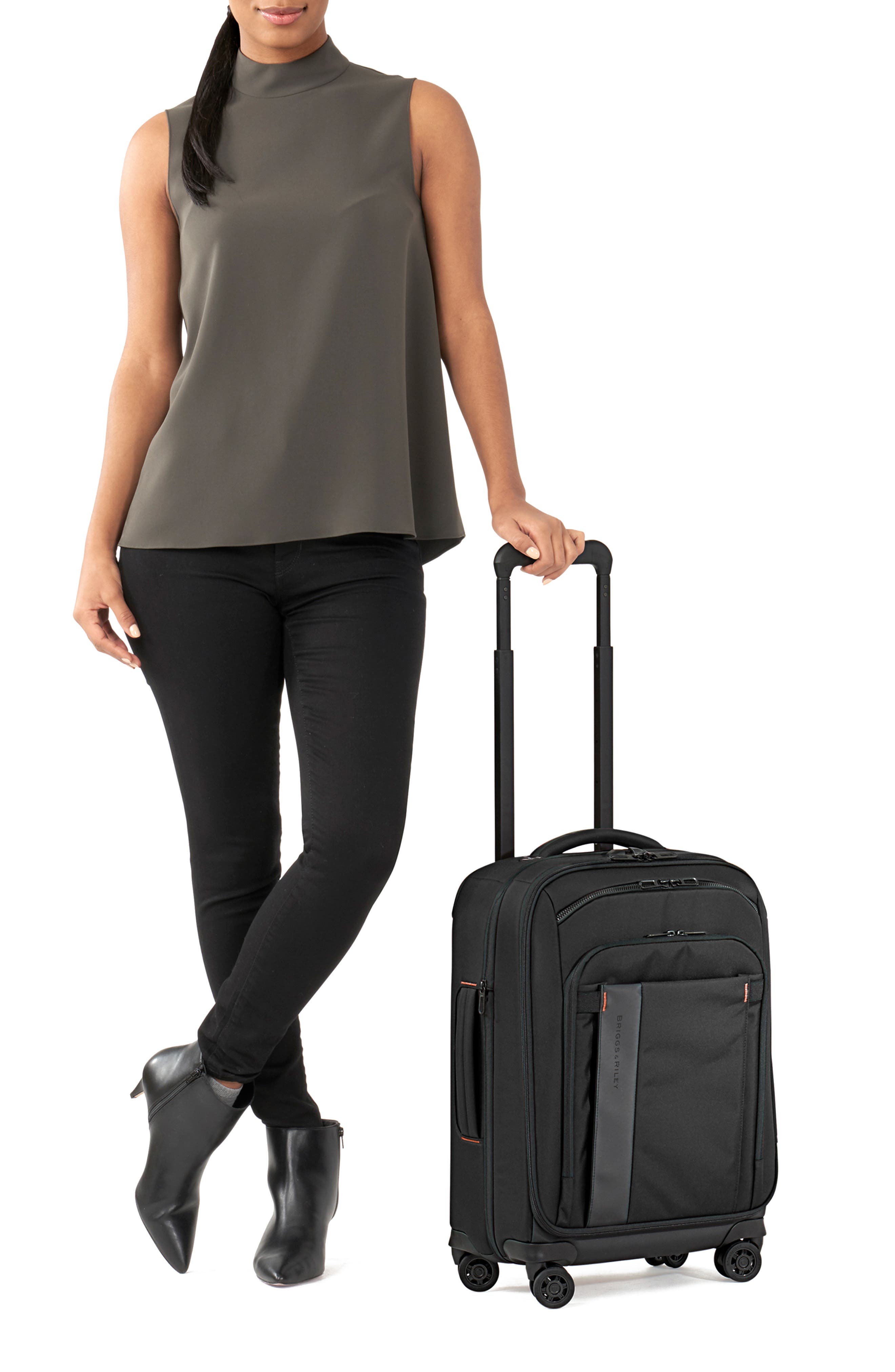 Briggs & Riley ZDX 21-Inch Expandable Spinner Suitcase, Alternate, color, 