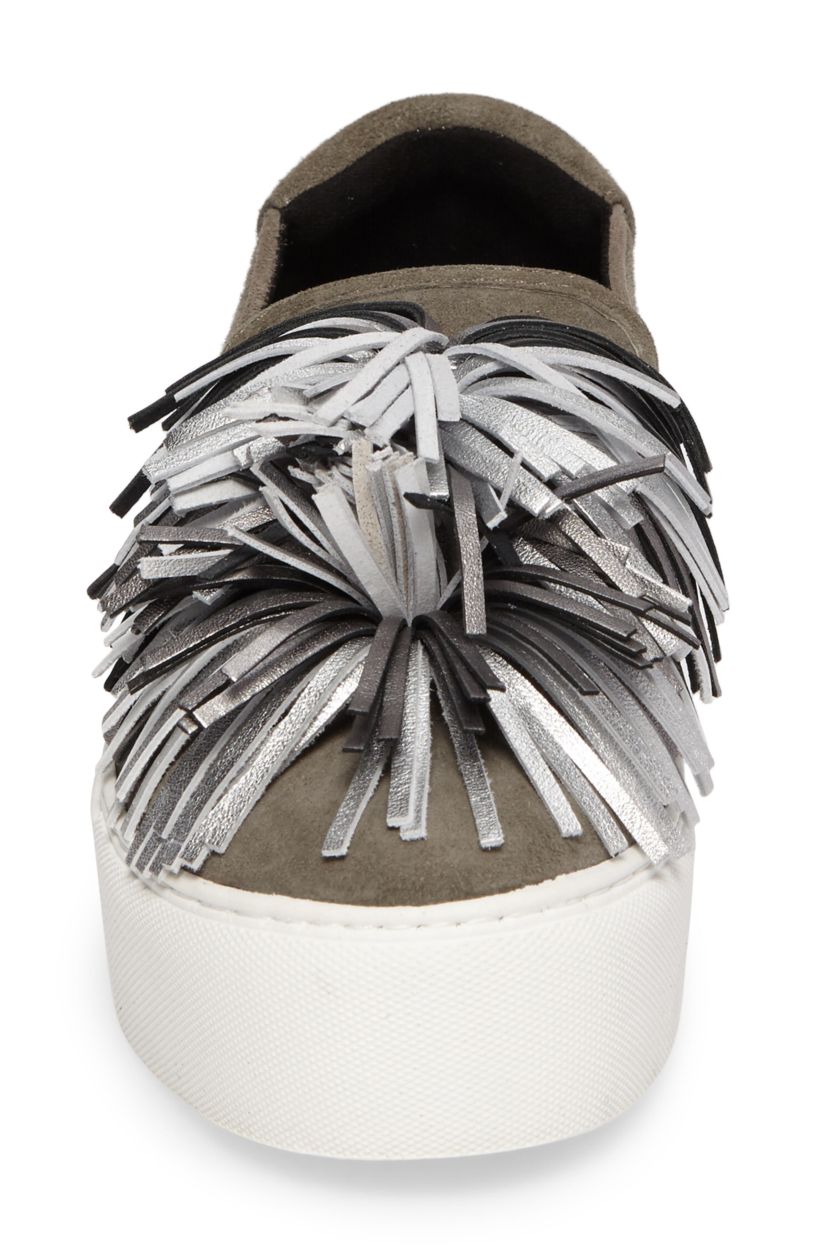 Kenneth Cole New York Jayson Pom Platform Sneaker, Alternate, color, 