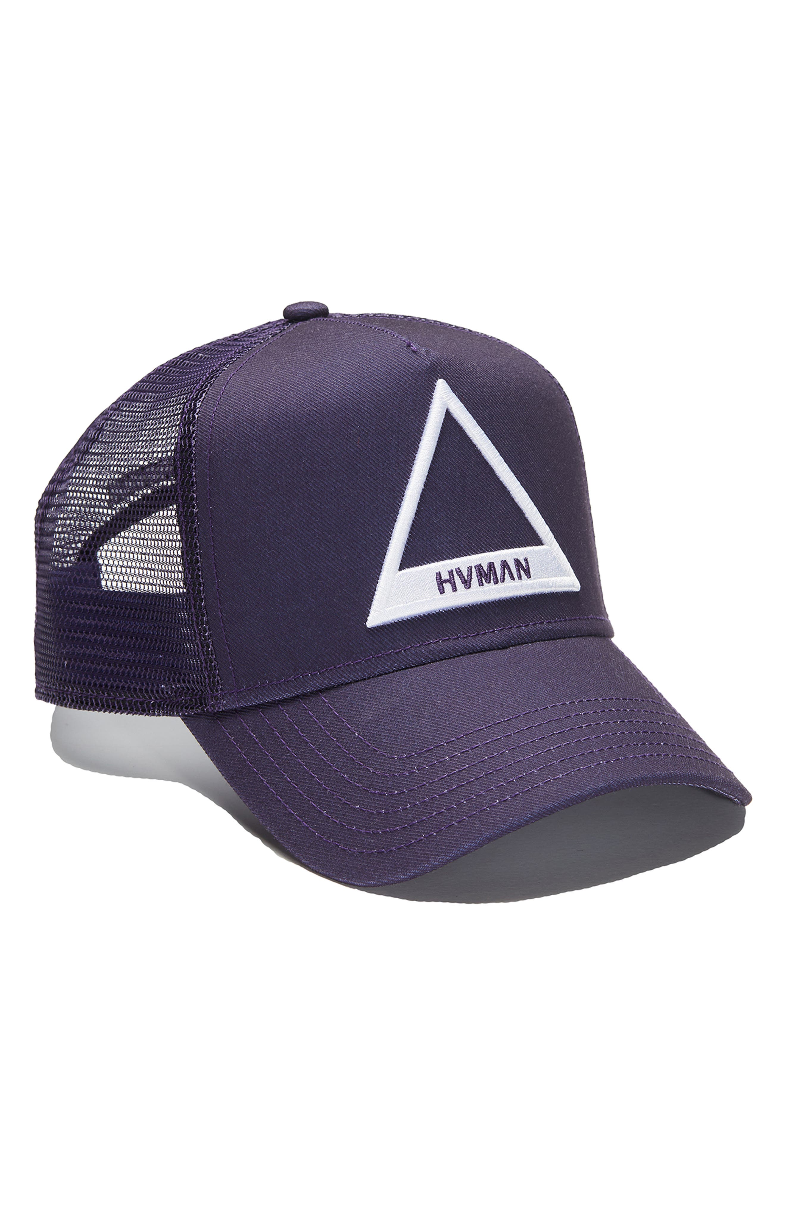 Triangle Logo Mesh Trucker Hat