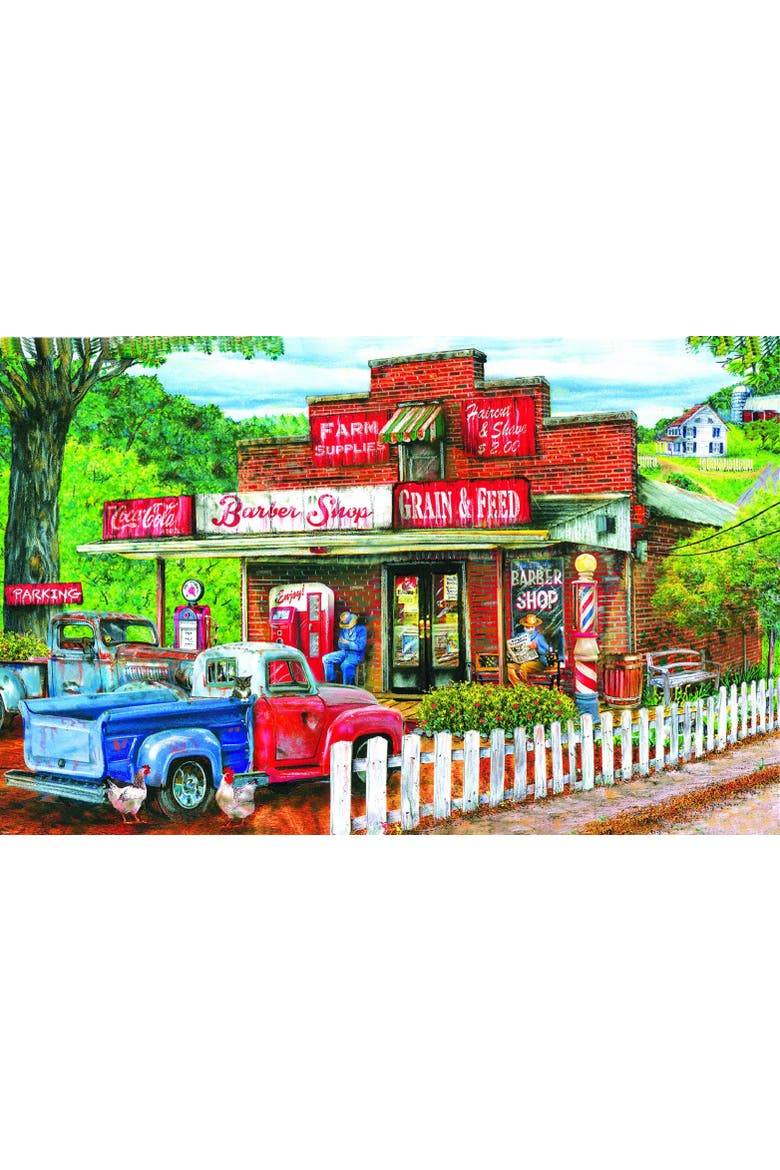 Saturday Morning at the Shop 1000 piece Jigsaw Puzzle for Adults, Alternate, color, Multicolor