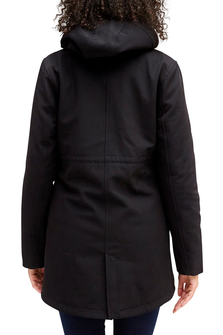 3-in-1 Maternity Coat, Alternate, color, BLACK