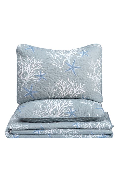 Coastal 3-Piece Quilt Set